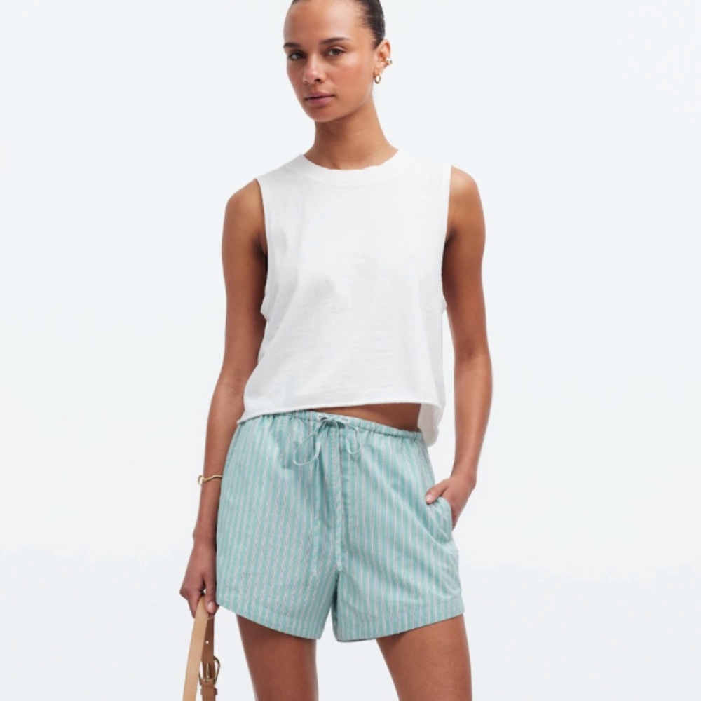 Madewell Drawstring Pull-On Shorts
